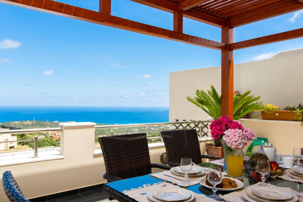 Azure Sea View Villa Ретимно Номер фото
