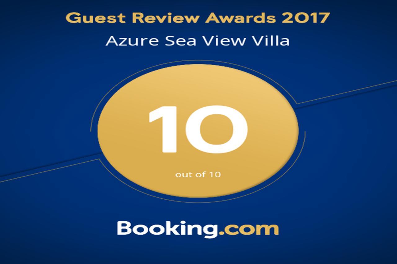 Azure Sea View Villa Ретимно Экстерьер фото